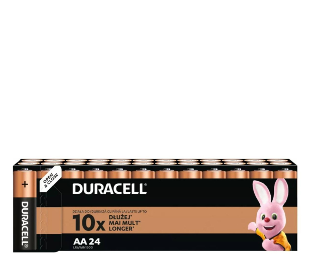 Duracell Baterie Basic AA/LR6 Blister 24 sztuki - 1247802 - zdjęcie